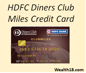 Hdfc Bank Diners Club Miles Credit Card Review Details Offers - 