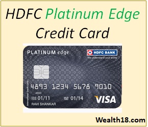 Hdfc Bank Platinum Edge Credit Card Review Details Offers