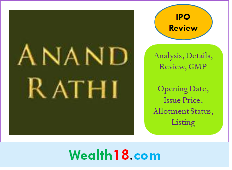 Anand Rathi Wealth IPO – Analysis, Details, Review, Opening Date, Issue Price, Allotment Status, Listing